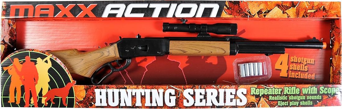 Repeater Hunting Toy Rifle with scope